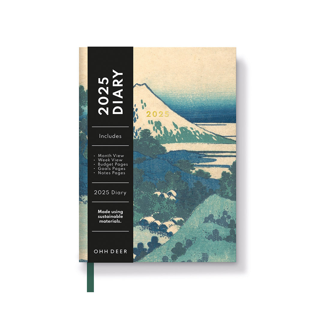 Woodblock Mountains 2025 Diary (10673)