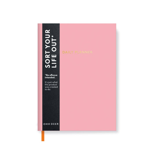 Soft Pink A5 Daily Planner (11792)