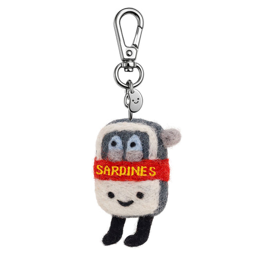 Suki The Can of Sardines Felt Keychain (13951)