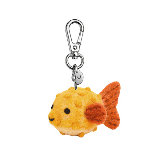 Parker The Pufferfish Felt Keychain (13954)