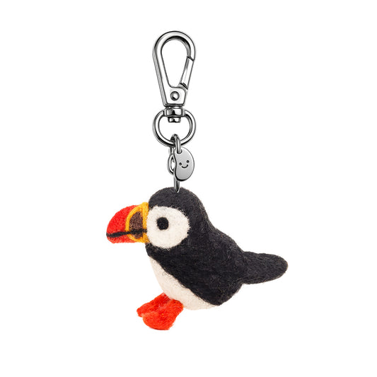 Paul The Puffin Felt Keychain (13959)