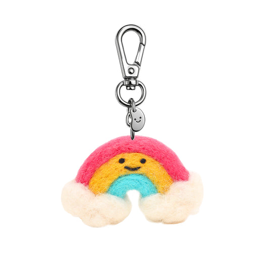 Rain The Rainbow Felt Keychain (13967)