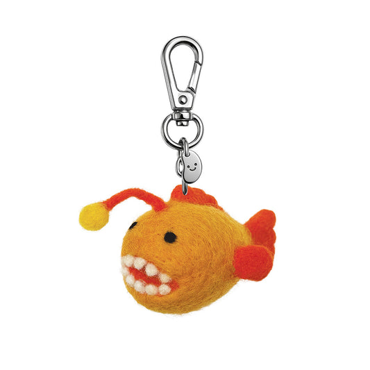 Alan The Anglerfish Felt Keychain (14600)