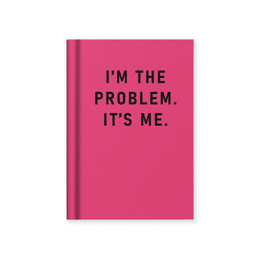 I'm The Problem, It's Me Fabric Hardback Notebook (A7) (13281)