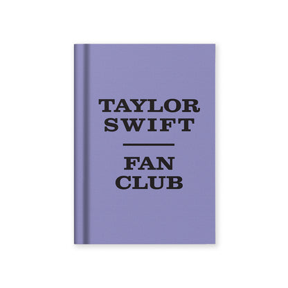 Taylor Swift Fan Club A7 Fabric Hardback Notebook (13480)