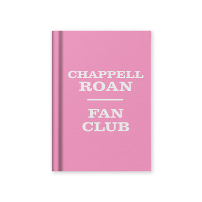 Chappell Roan Fan Club A7 Fabric Hardback Notebook (13481)