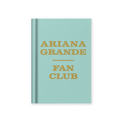 Ariana Grande Fan Club A7 Fabric Hardback Notebook (13483)