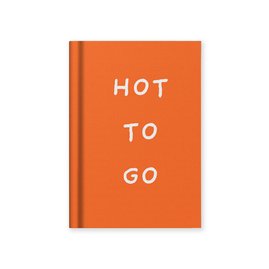 Hot To Go Fabric Hardback Notebook (A7) (13490)