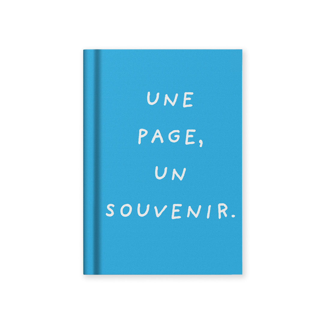 Une Page, Un Souvenir A7 Fabric Hardback Notebook (14096)