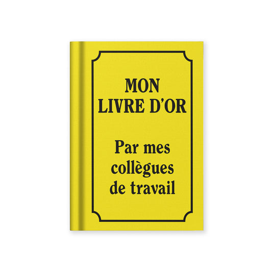 Mon Livre D'or Fabric Hardback Notebook (A7) (14097)