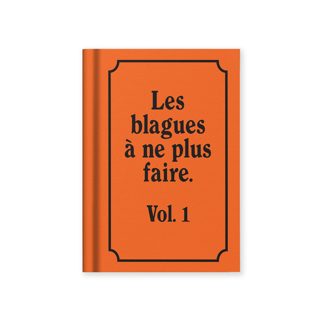Les Blagues A7 Fabric Hardback Notebook (14099)