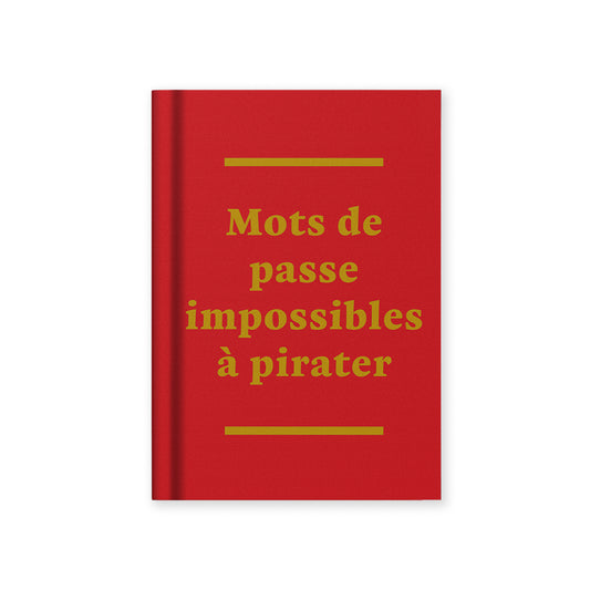 Mots de Passe Fabric Hardback Notebook (A7) (14101)