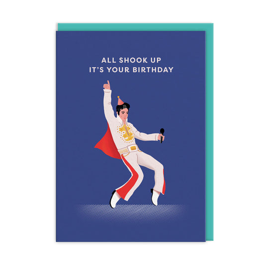 Elvis Birthday Card (11537)