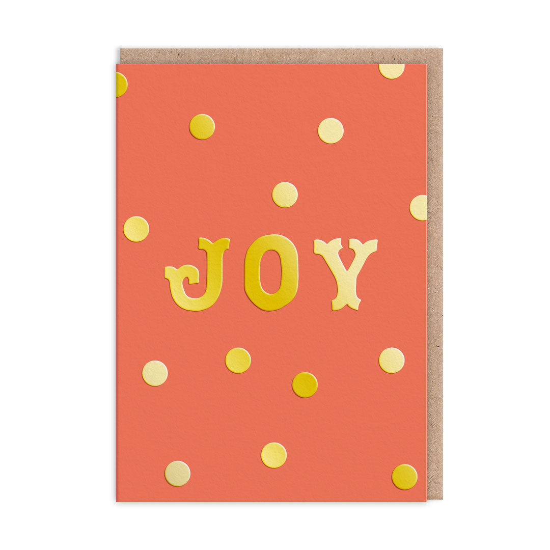 Joy Christmas Icons Card (11596)