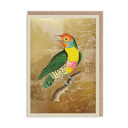 Lemon-Throated Barbet Greeting Card (11989)