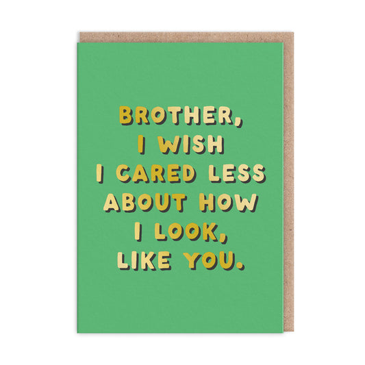 Brother - I Wish Greeting Card (12515)