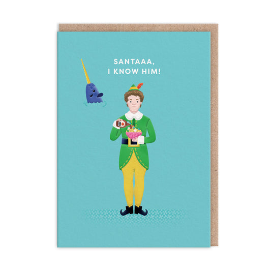 Elf Greeting Card (12922)