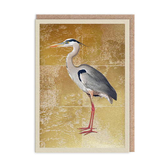 Grey Heron Greeting Card (13325)