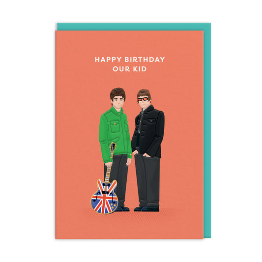 Liam and Noel Greeting Card (13339)