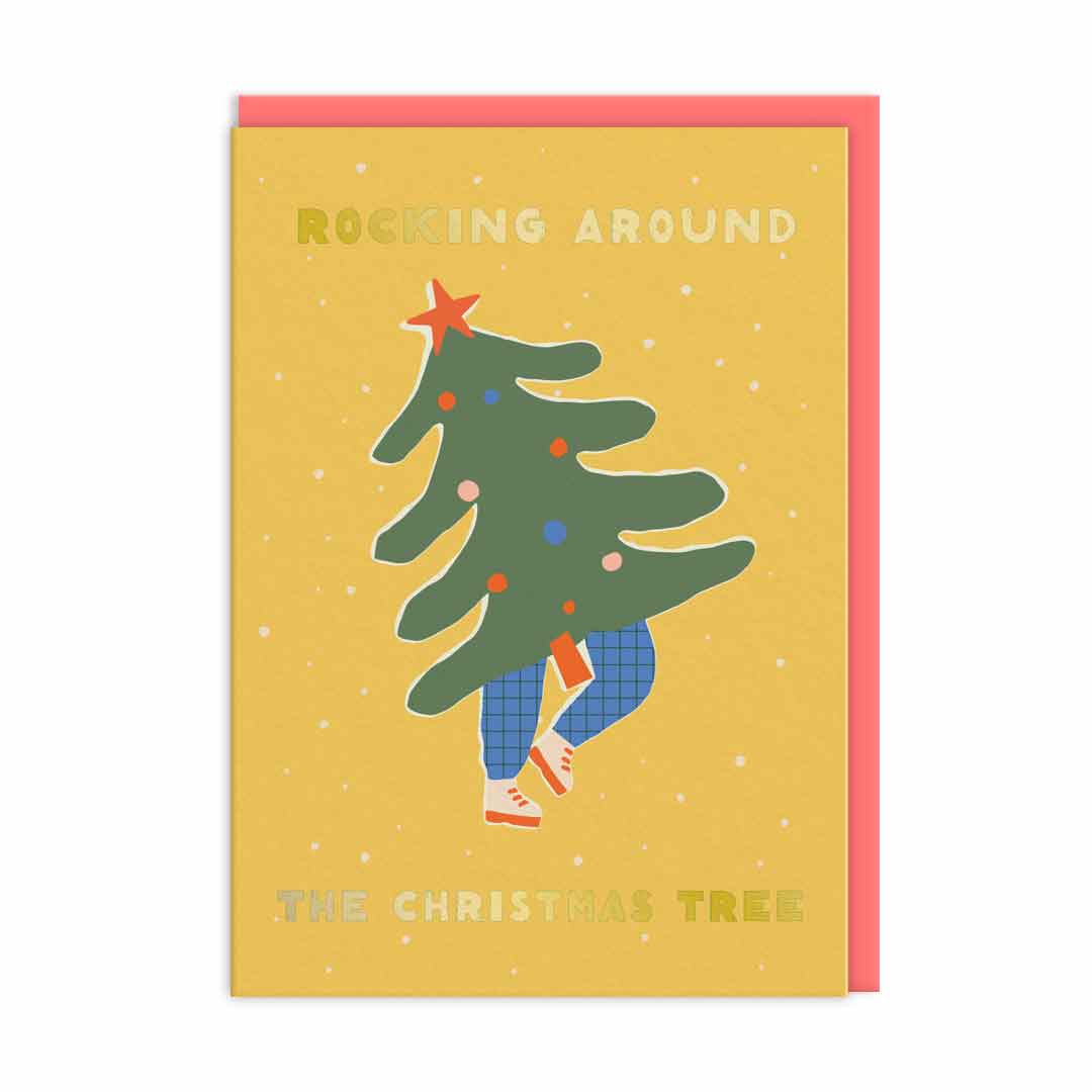 Dancing Tree Christmas Card Set (9733)