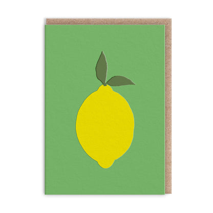 Lemon Mini Greeting Card (14380)