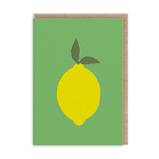 Lemon Mini Greeting Card (14380)