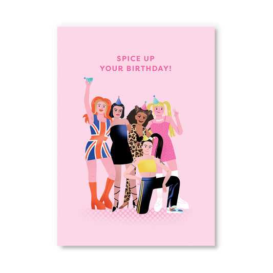 Spice Girls Postcard (12295)