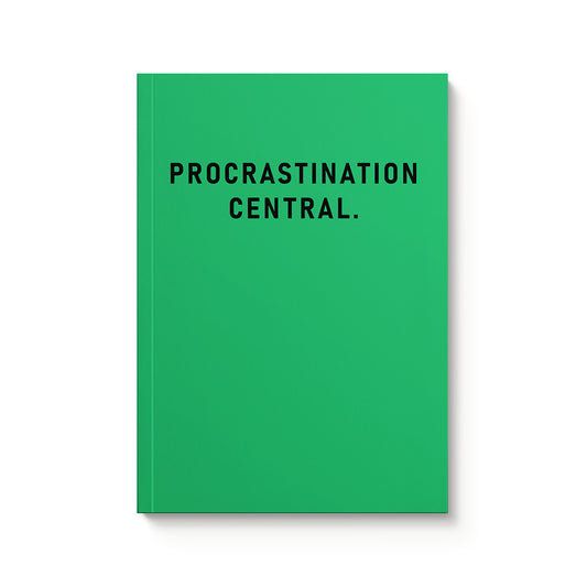 Procrastination Central Notebook (10420)