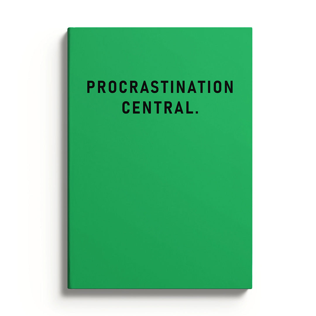Procrastination Central Notebook (10420)