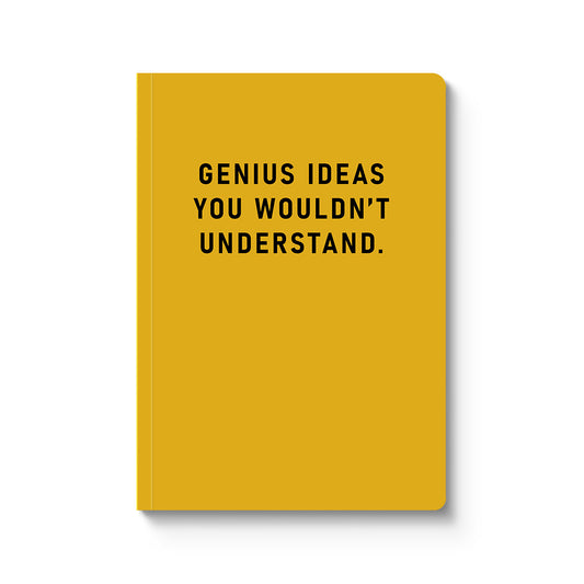 Genius Ideas Paperback Notebook (9504)