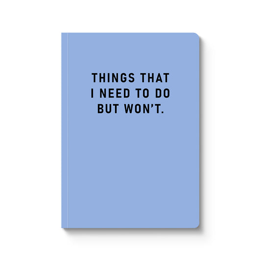 Things I Need To Do Paperback Notebook (9506)