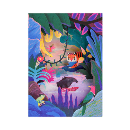 Sumatran Jungle 3D Greeting Card (12106)