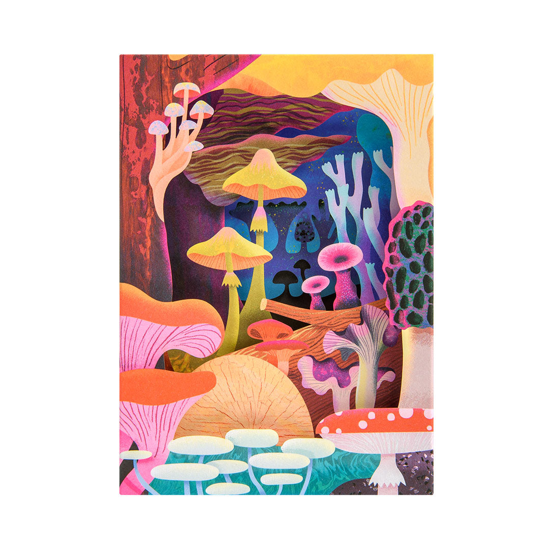 Fungi 3D Greeting Card (13676)