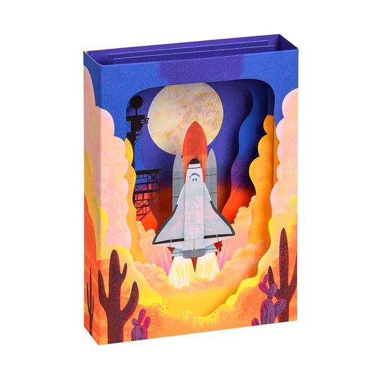 Space Shuttle Greeting Card (3D) (13681)