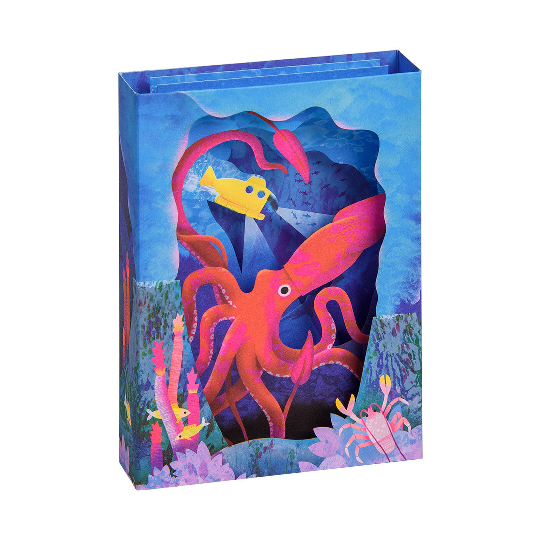 Submarine 3D Greeting Card (13682)