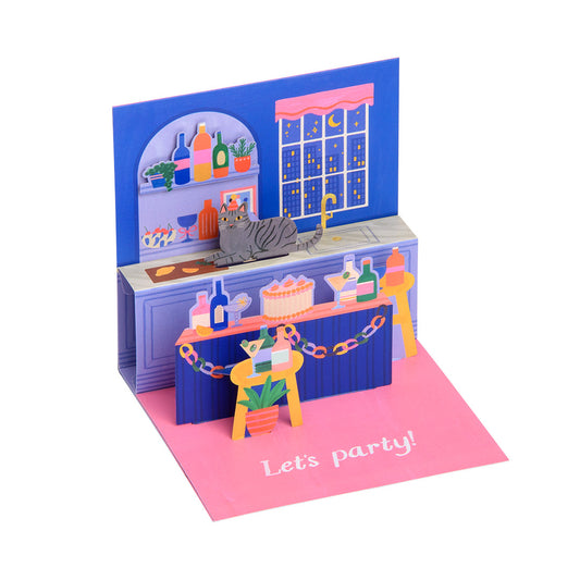 Sip Sip Horay Pop Up Greeting Card (13007)