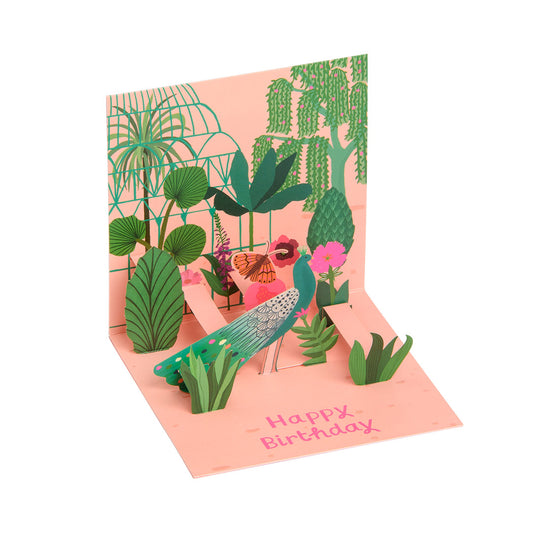 Peacock Pop Up Greeting Card (12971)