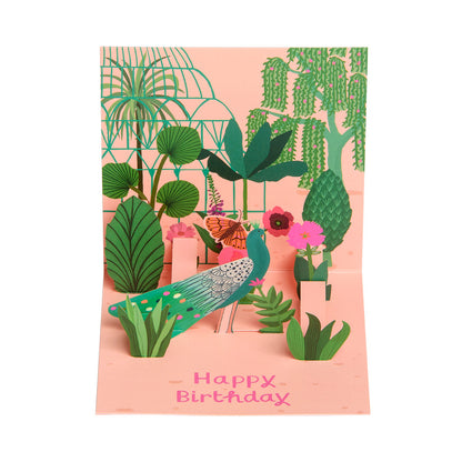 Peacock Pop Up Greeting Card (12971)