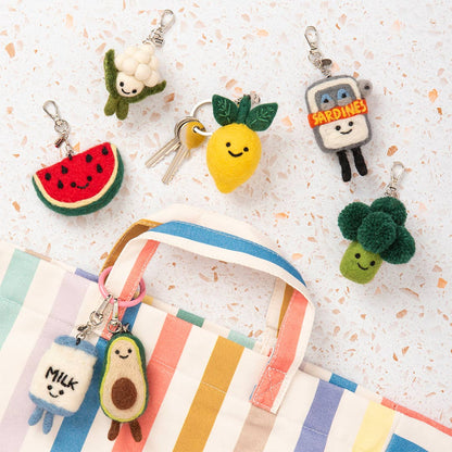 Marty The Milk Felt Keychain (13949)
