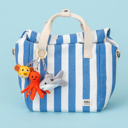 Simon The Shark Felt Keychain (13955)