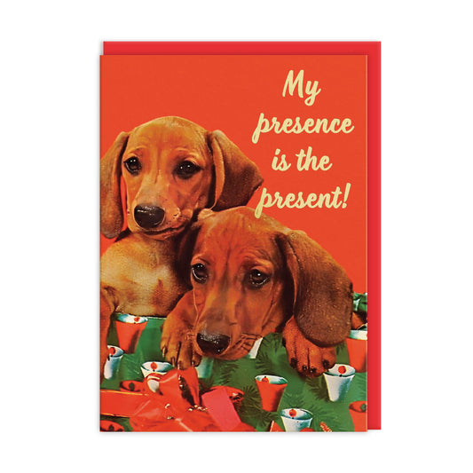 My Presence Is The Present Greeting Card (11606)