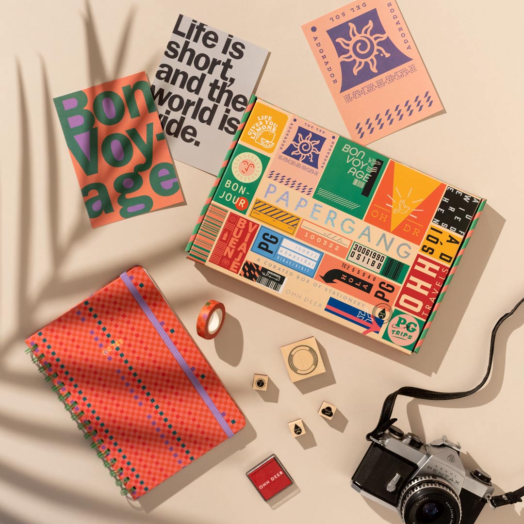 Papergang: A Stationery Selection Box - Bon Voyage Edition (8503)
