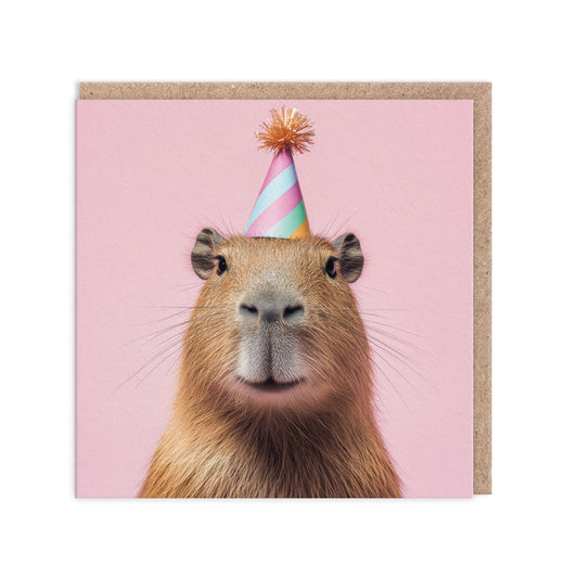 Capybara Greeting Card (13338)