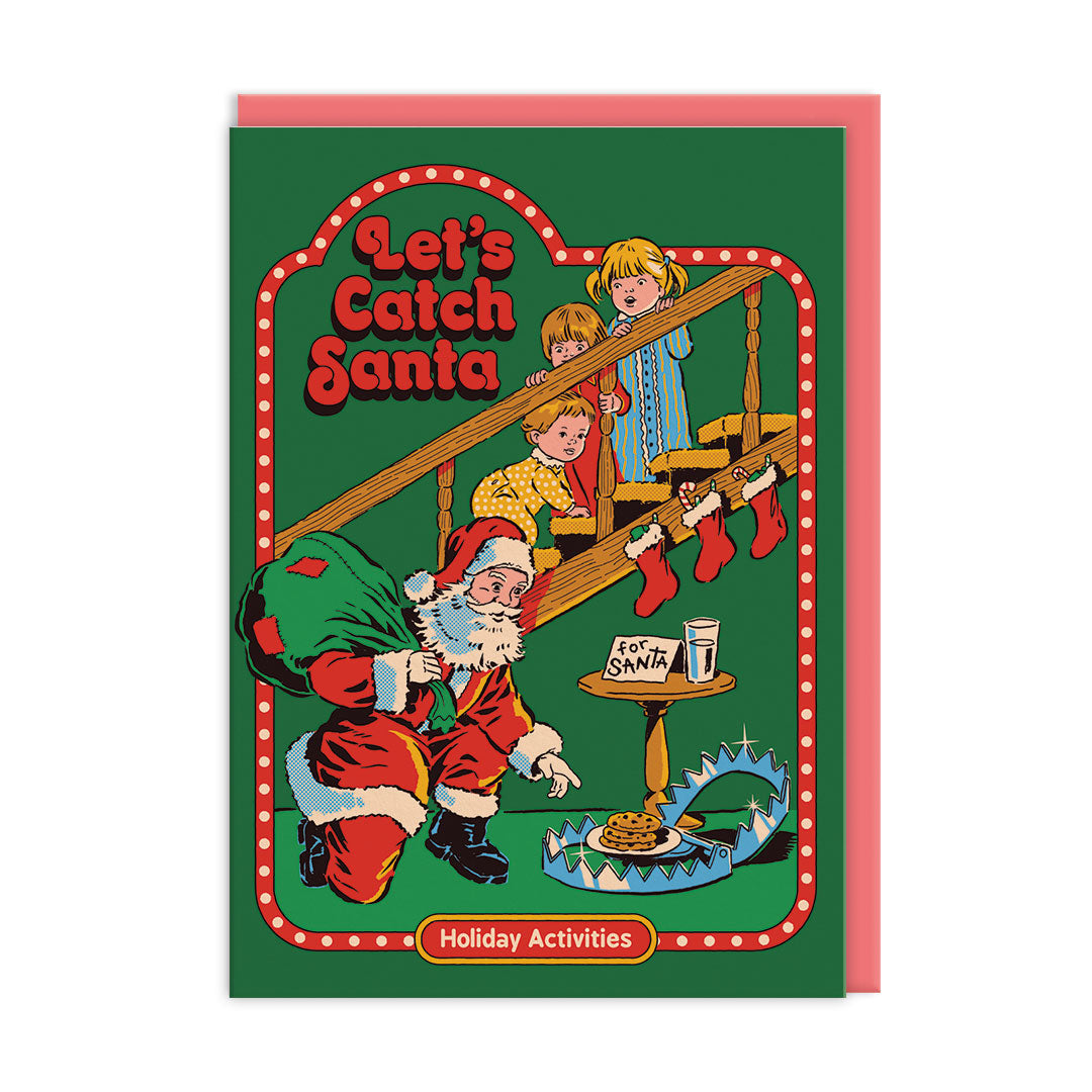 Let's Catch Santa Greeting Card (4655)