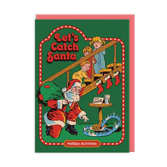 Let's Catch Santa Greeting Card (4655)