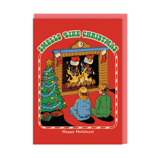 Smells Like Christmas Greeting Card (4658)
