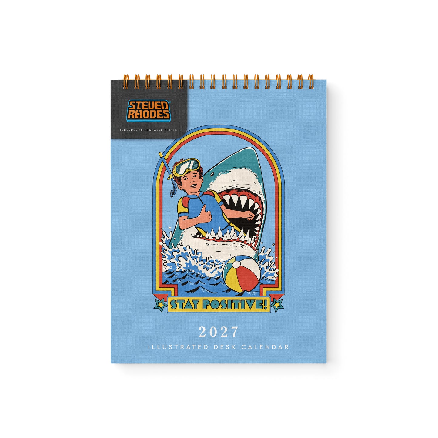 Steven Rhodes Desk Calendar (13741)
