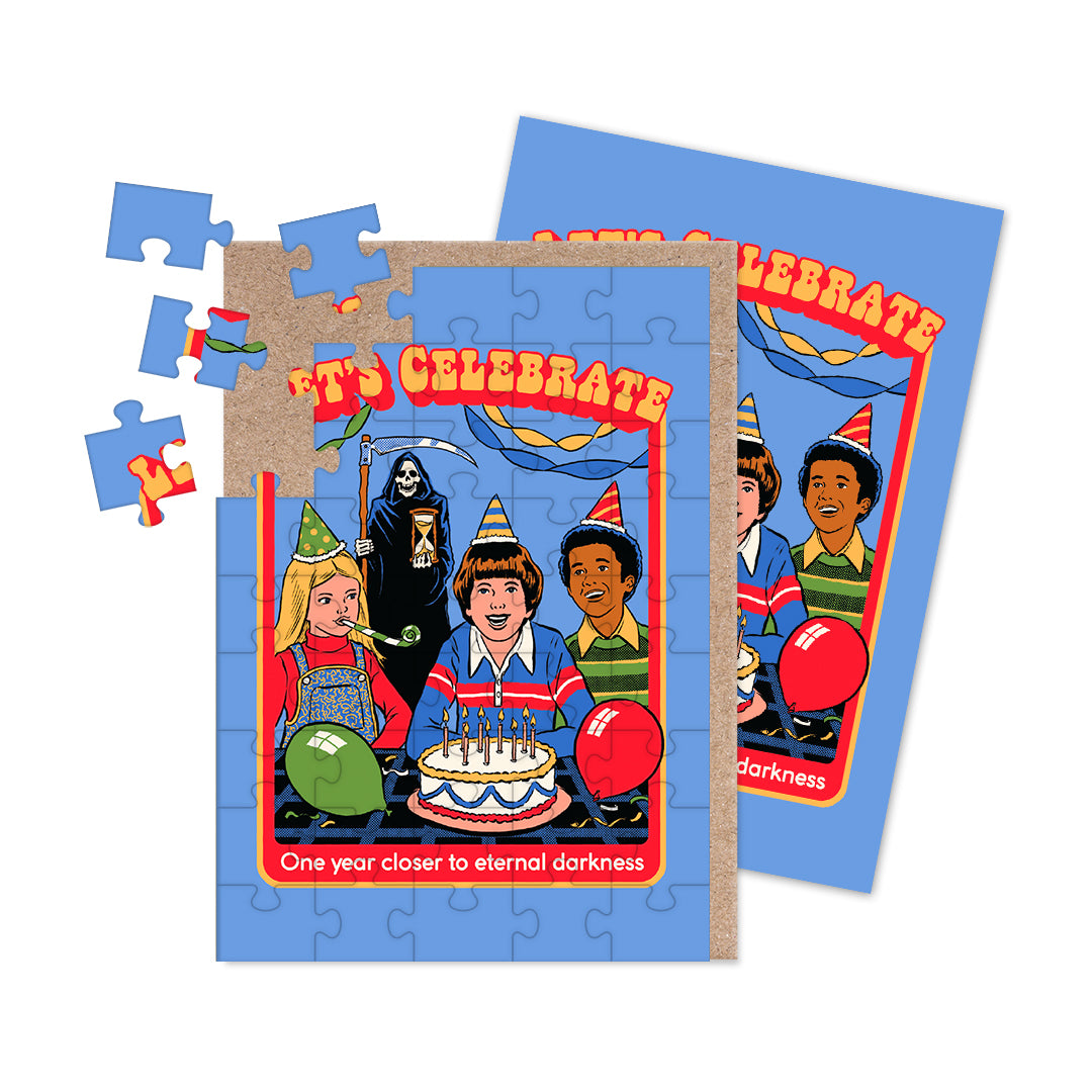 Eternal Darkness Jigsaw Greeting Card (A6) (12946)