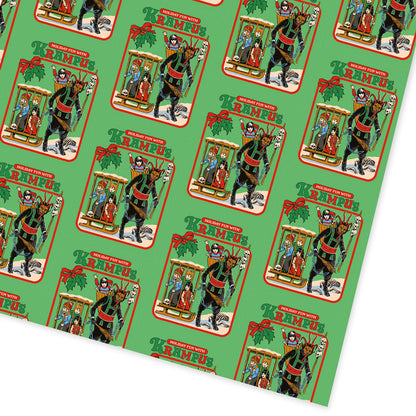 Merry Krampus Roll Wrap (10616)