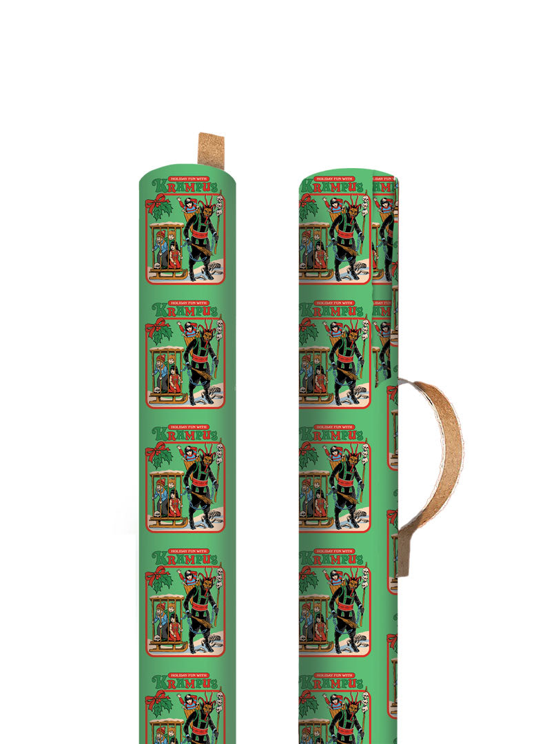 Merry Krampus Roll Wrap (10616)